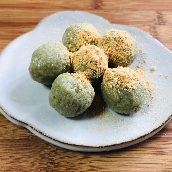 【糖質5g】低糖質な抹茶大豆粉だんご